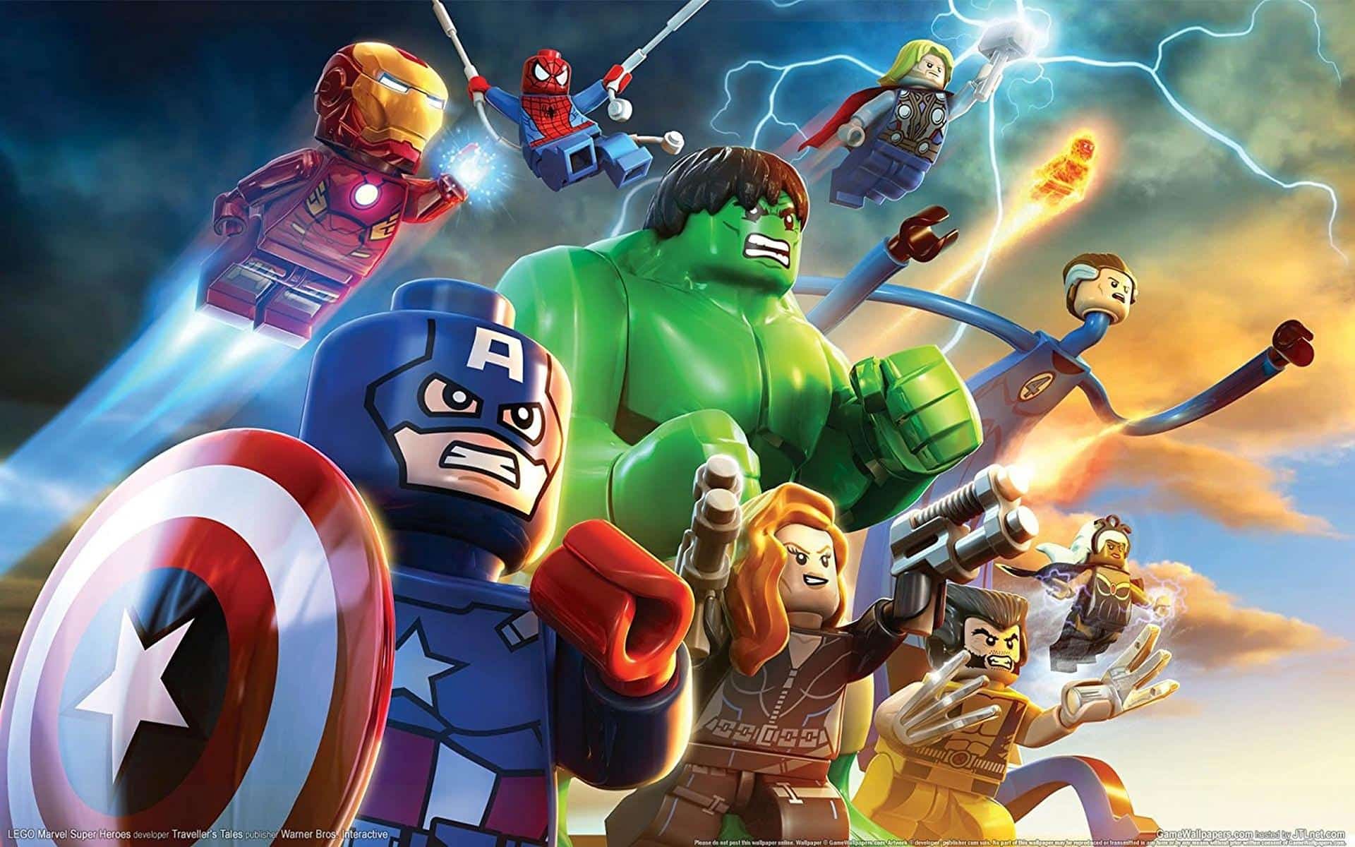 LEGO Marvel Super Heroes Tapeta